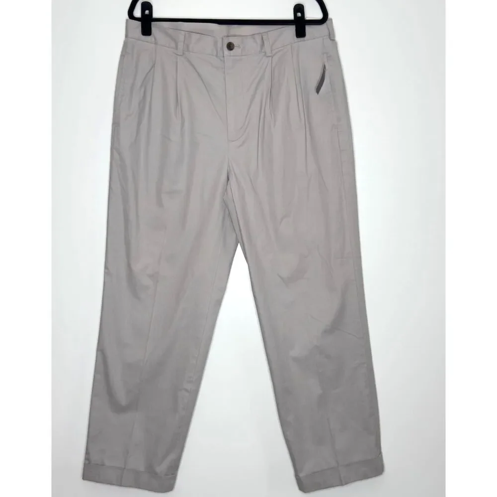 New Brooks Brothers 346 Pleated Chino Pants Men's Size 36 x 30